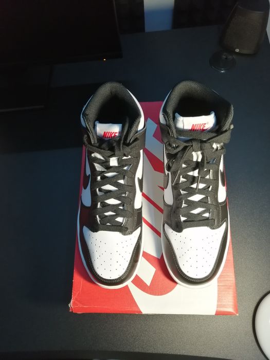 Dunk high black white panda