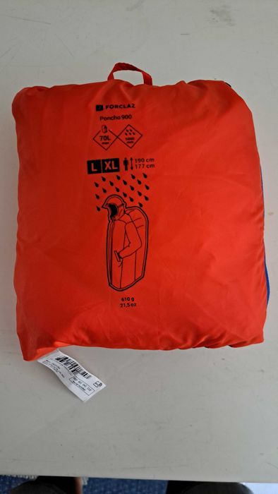 PONCHO impermeável ideal para caminhadas ou entregas de moto