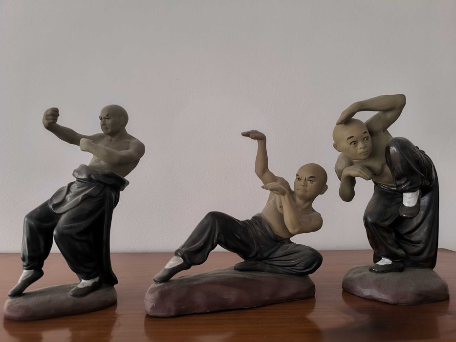 Estátuas de monges Shaolin