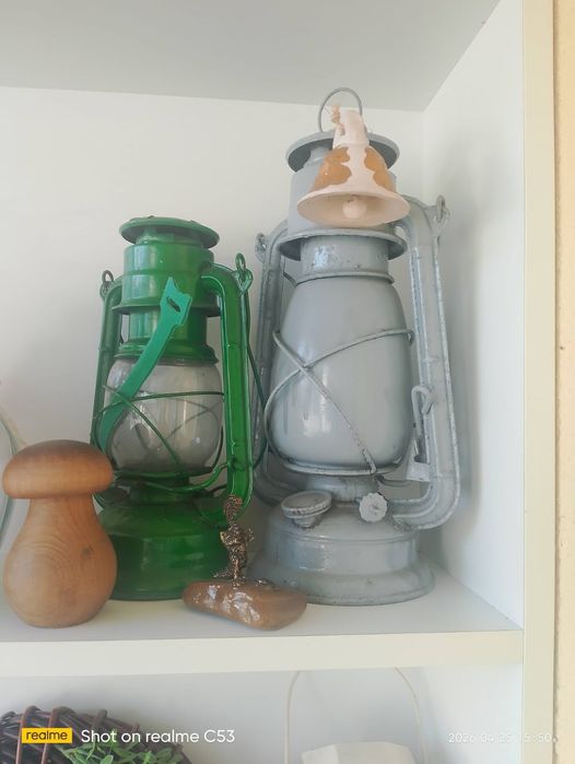 Lampa naftowa stara Retro