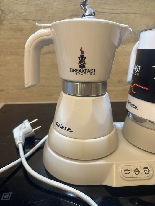 Ariete Breakfast Station 3w1 | Kawiarka + Spieniacz