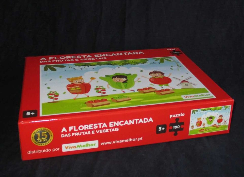 Puzzle A Floresta Encantada 100 peças Completo