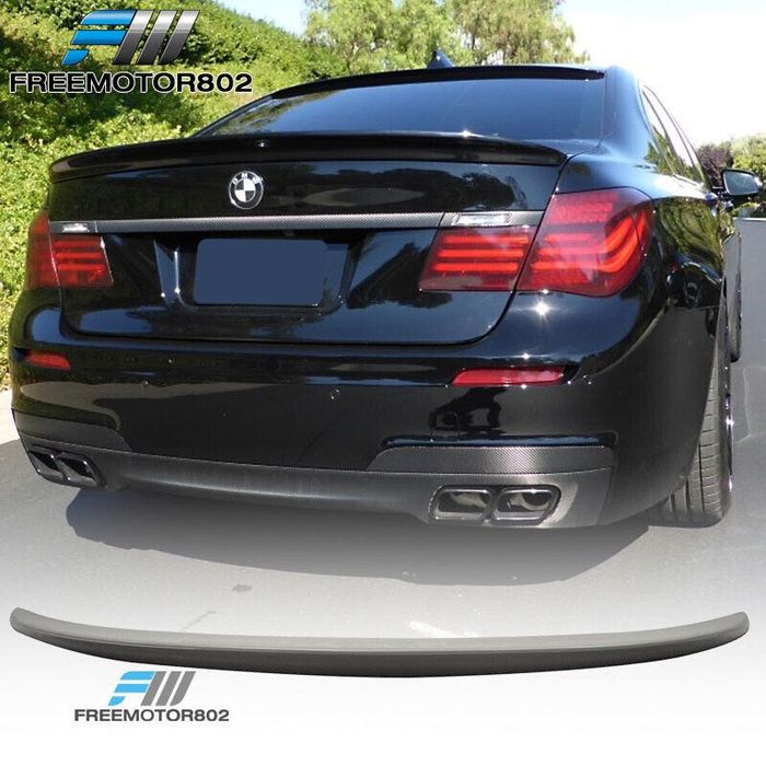 Спойлер BMW 7 F01 накладка на багажник бленда антикрыло спойлер бмв 7