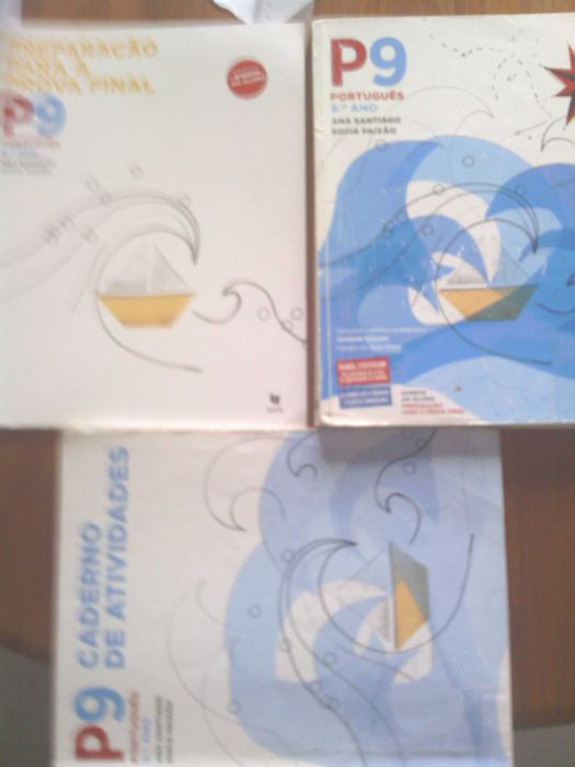 9º ano; Inglês Português Geografia Matemática Biologia F. Q. Francês