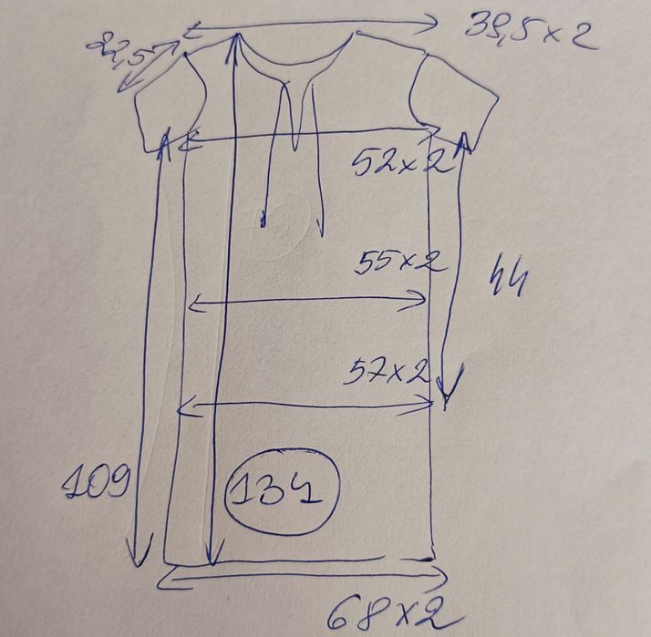 L biust 52x2 długa boho folk z haftem sukienka paisley hippie