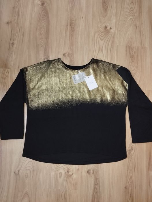 Okazja! Nowy Elegancki Swetr Damski, Młodzieży z Metką.