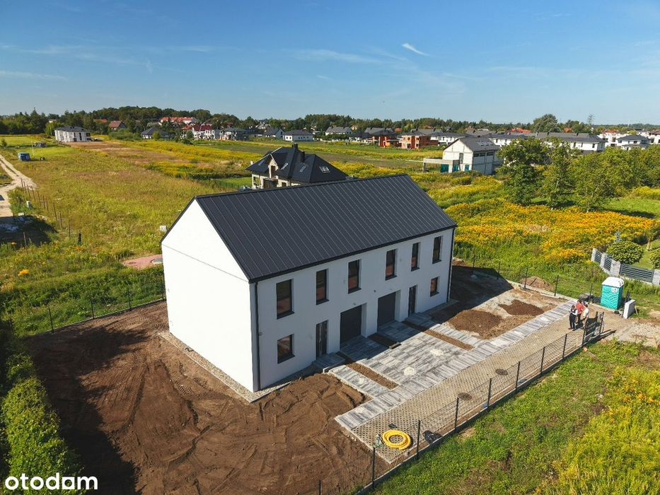 Nowy dom 136,7 m² | Stare Babice | pompa ciepła | garaż | 5 pokoi