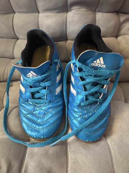 Adidas halówki dla chlopca niebieskie