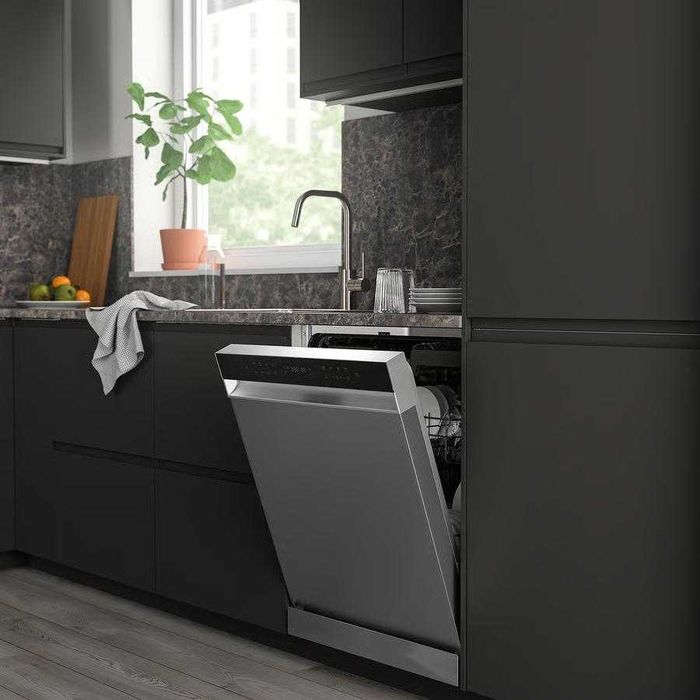 Máquina lavar loiça integrada, IKEA 500+ cor de aço, 60 cm