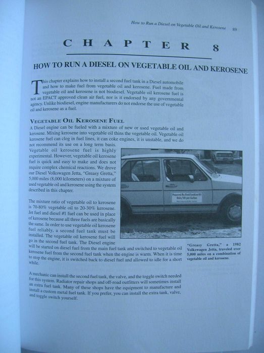 From the Fryer to the Fuel Tank