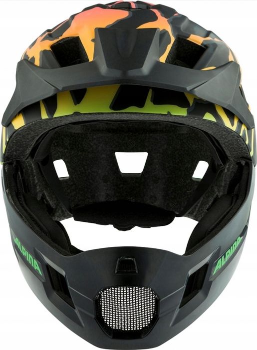 Kask rowerowy Alpina Rupi full face czarny 50-55 cm