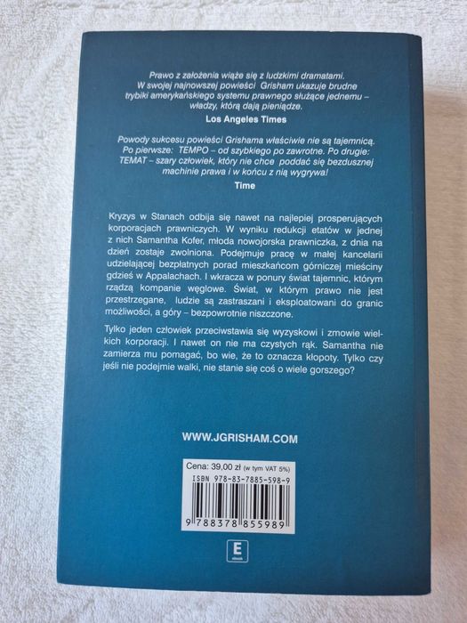 Góra bezprawia - John Grisham
