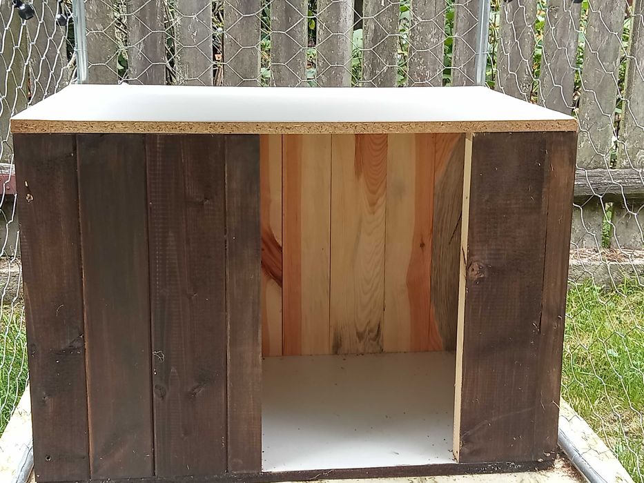 buda dla psa xl otwierany dach