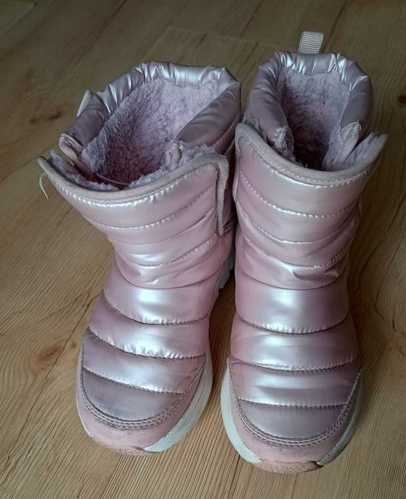 Buty śniegowce Reebok + czapka z kominem