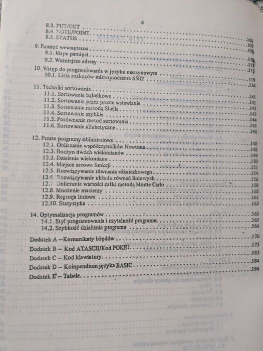 Atari BASIC – język programowania i obsługa mikrokomputerów Atari