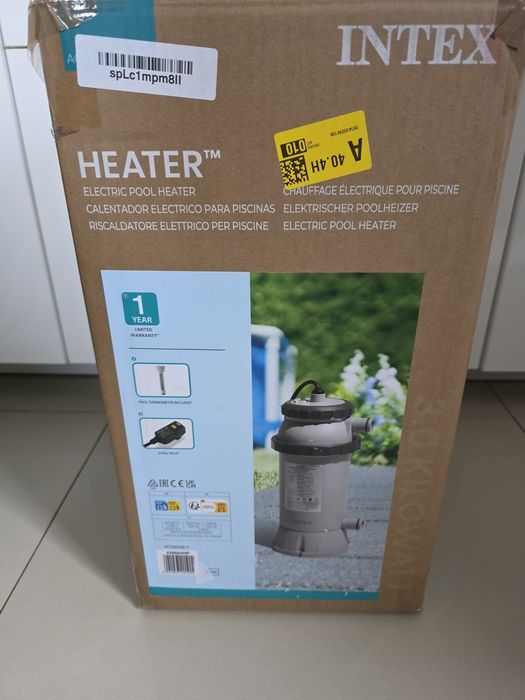 Podgrzewacz wody do basenu + termometr - Intex 28684