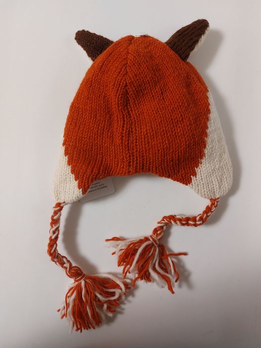 Брендова тепла зимова шапка для дівчинки / хлопчика 2-3р  Pacha Mamia