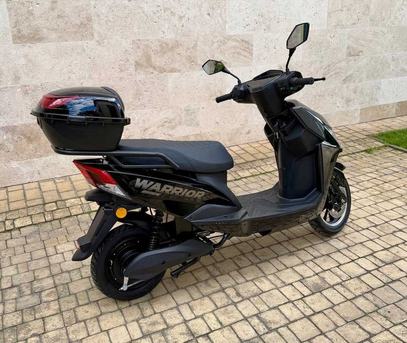 Електроскутер Corso Warrior LifePo4 30a 2000W 30AH Чорний