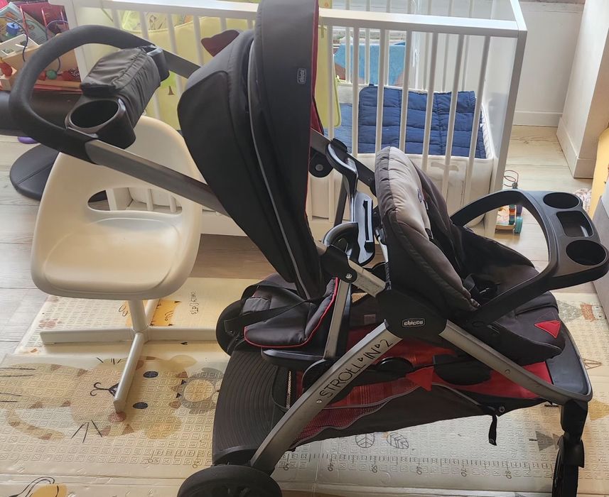 Carrinho para 2 bebês