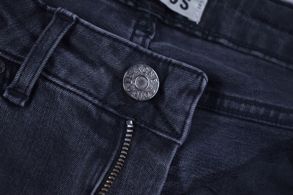 Acne Studios Skin 5 Used Black Jeansy Wmn 24 / 32