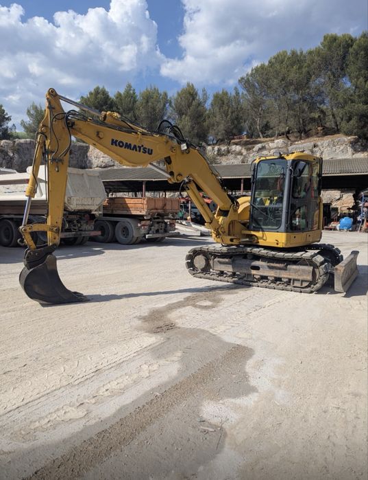 Mini giratoria komatsu pc 118