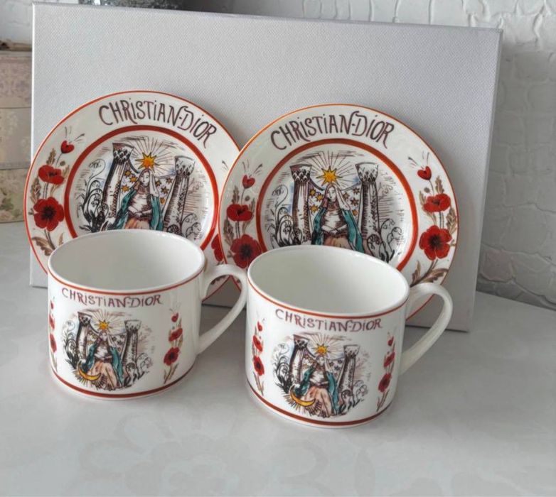 Посуд бренд чайний кофейний сервіз набор набір сервиз кружка