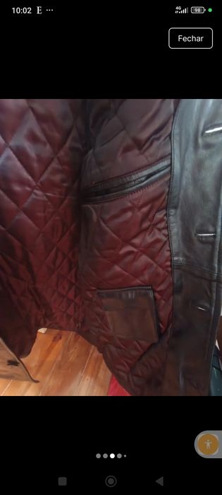 Casaco 100% pele - XL