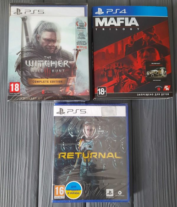 Диски Sony PlayStation PS