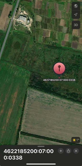 Продаж земелької ділянки в с.Вислобоки, Кам'янка-Бузький район