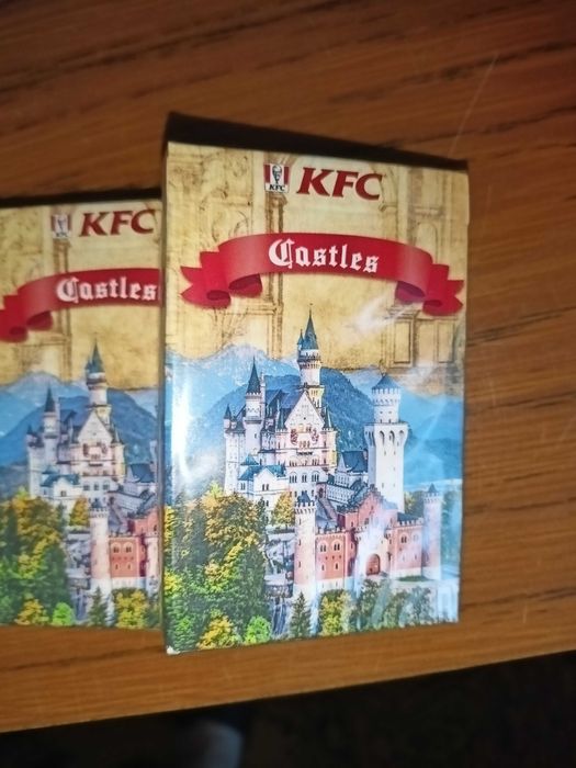 Gra karciana KFC w oryginalnym opakowaniu 2 sztuki