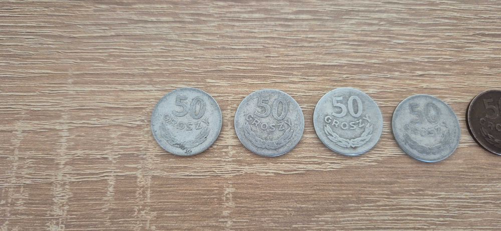 5 x 50 groszy 1949