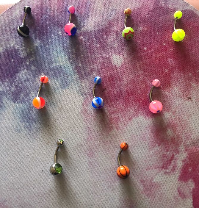 Piercings umbigo novos