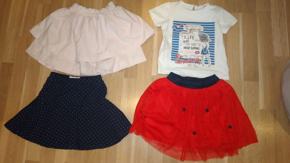 Спідниця, костюм літній на 5-7 років