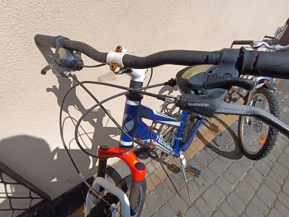 Rower dwa rowery miejski i cross