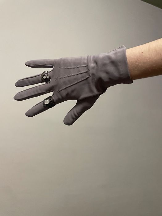 Рукавички тонкі дизайнерські