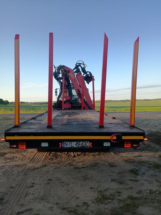 Sprzedam JCB fastrac z przyczepa hds tandem