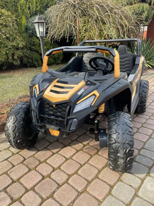 Dwuosobowe Auto na akumulator 24V samochód dla 2 dzieci Buggy + Pilot