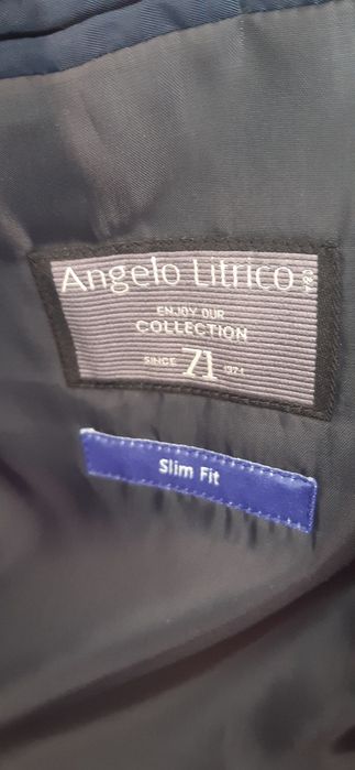 Fato Azul Escuro Slim Fit