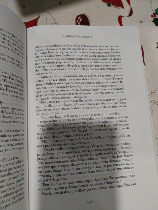 O gerente da noite. Portes incluídos.