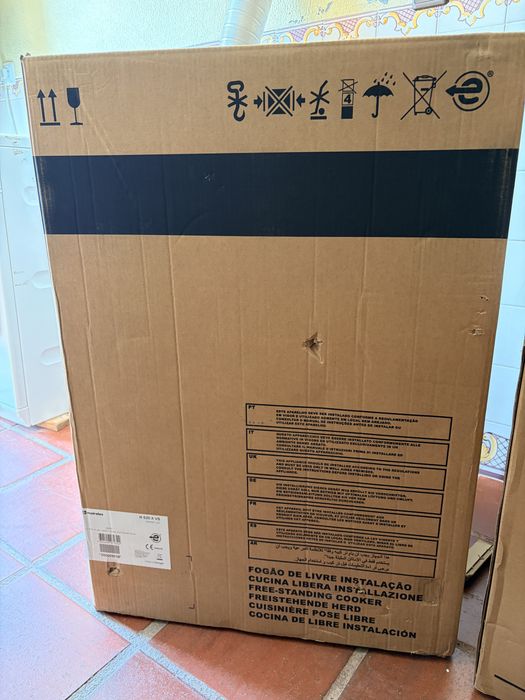Fogão Meireles N 520 X BP (Inox) – NOVO EM CAIXA ORIGINAL + GARANTIA