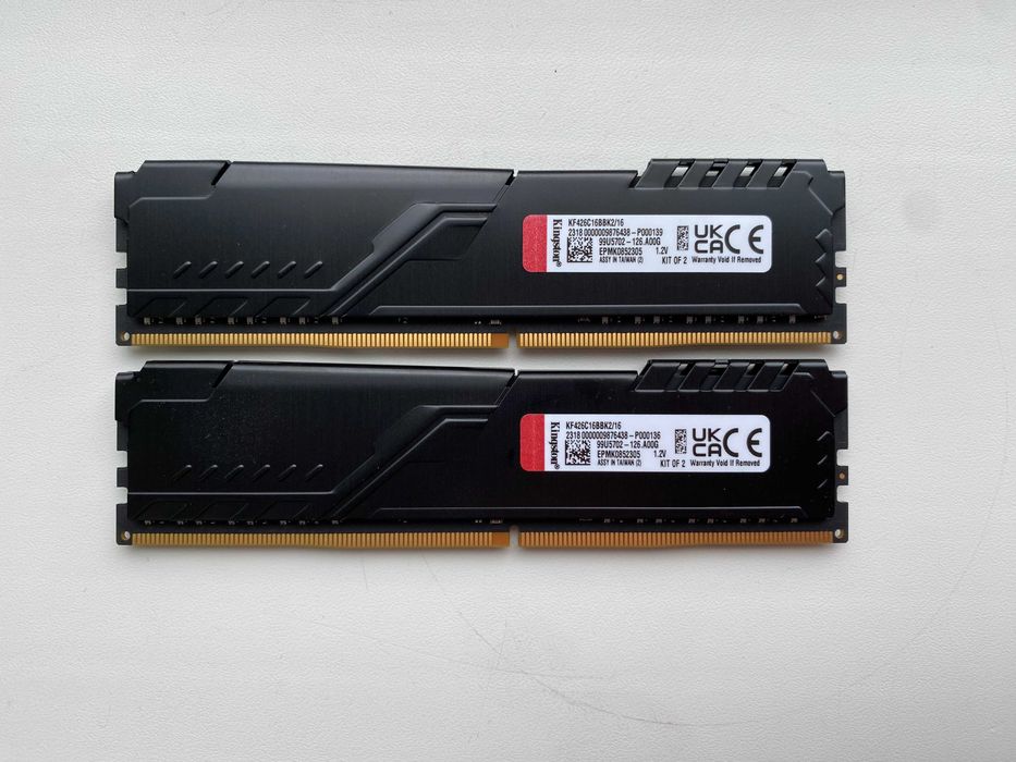 kingston fury ddr4 2666 - купить комплектующие для ПК - Цена на OLX.ua