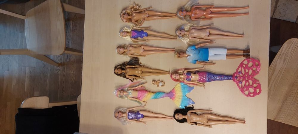 !WIELKI ZESTAW BARBIE! barbie i inne lalki