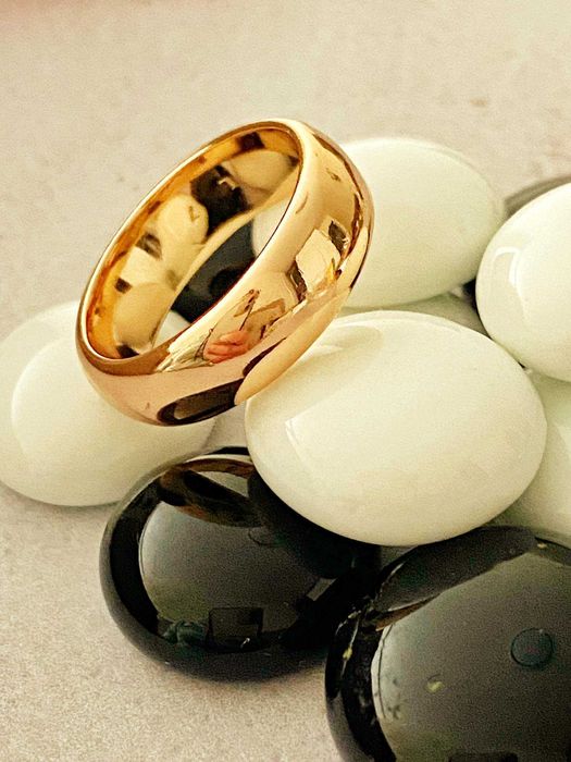 Позолоченное Обручальное Кольцо (Позолота 585 пробы), Обручка. Акция