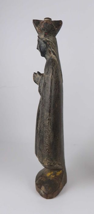 Escultura Nossa Senhora em madeira Séc. XVIII /XIX