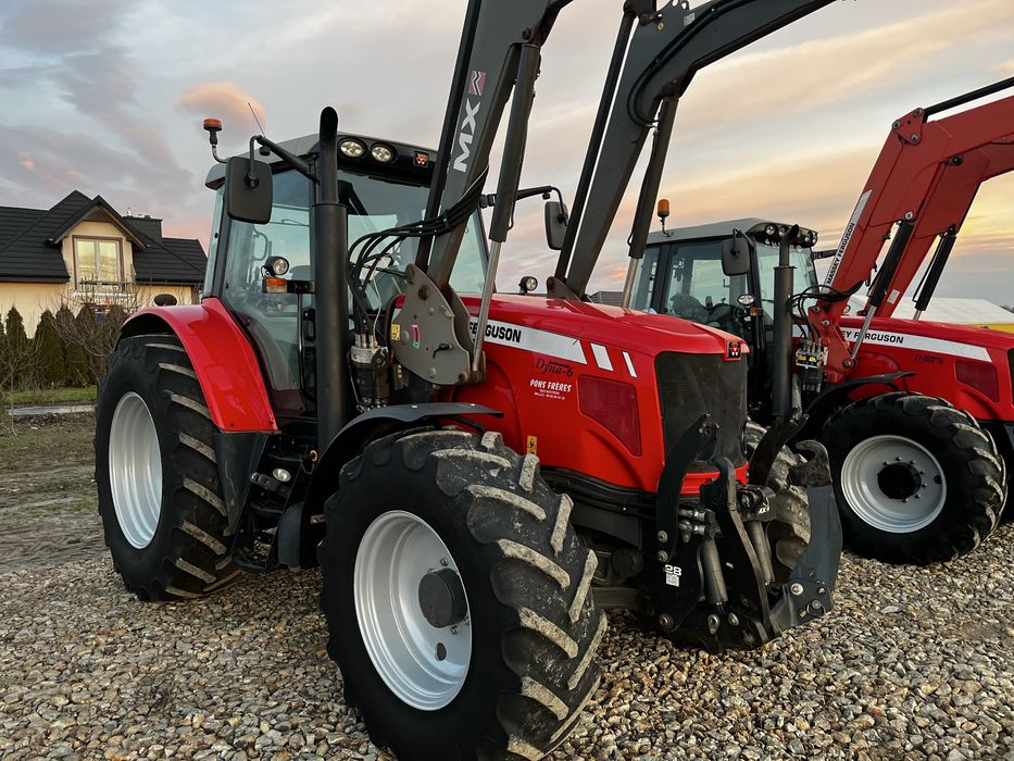 Massey Ferguson 6465 Ładowacz Tuz 2012 Rok Silnik Sisu Miękka Oś 6480
