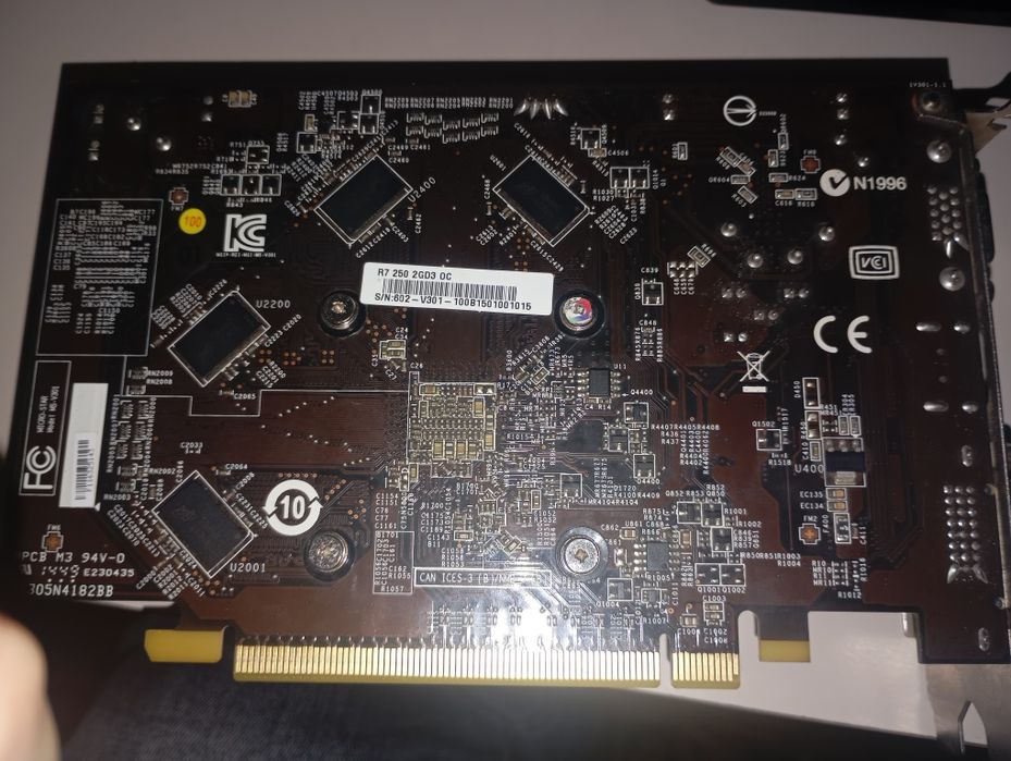 Відеокарта MSI r7 250 2gb ddr3