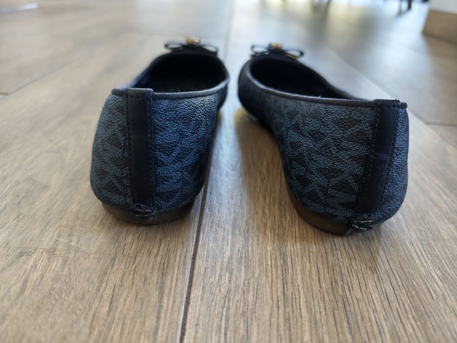 Granatowe baleriny Michael Kors, rozmiar 38