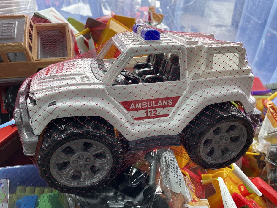 Okazja! Nowy Ambulans Karetka Duże Auto zabawkowe Terenowe