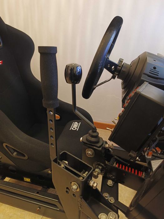 Thrustmaster t300+caixa+travão