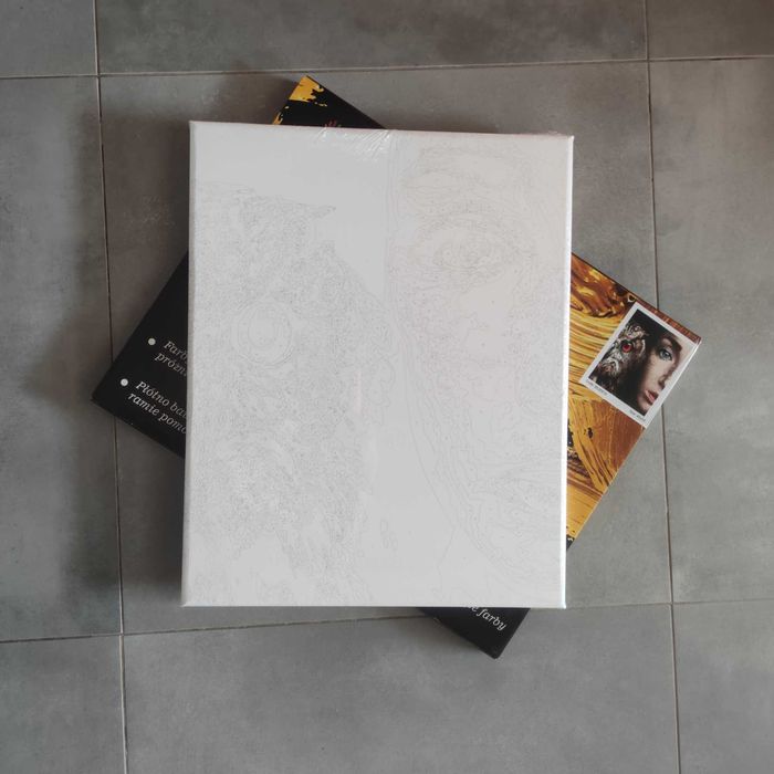 malowanie po numerach 40 x 50 cm namaluj obraz ze wzoru